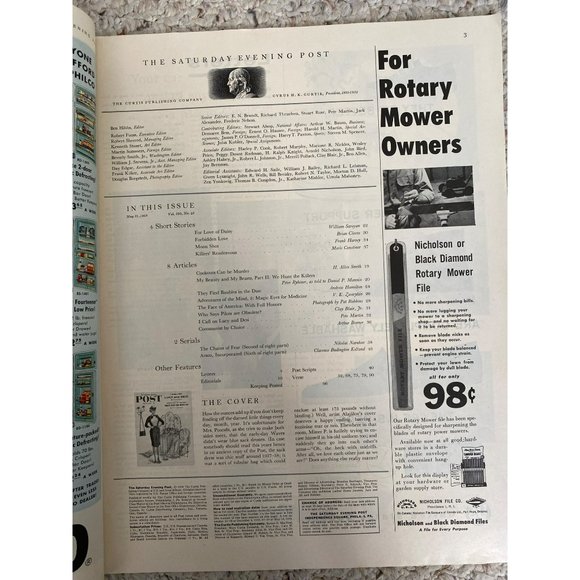 May 31, 1958 The Saturday Evening Article Vintage I call on Lucy and Desi, Magic - Picture 3 of 7